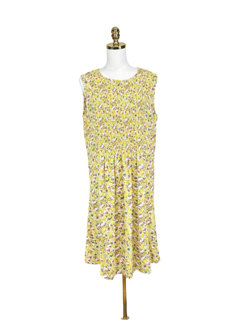 NWT Woman’s Grace Dresses floral sleeveless flowy dress size Large